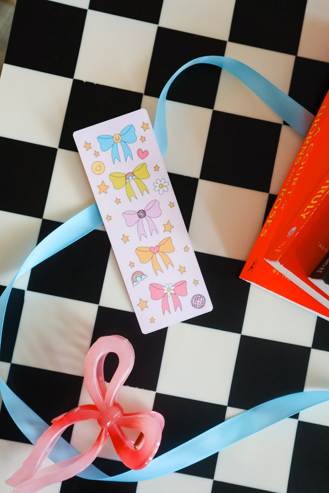 Bows & Disco Bookmark