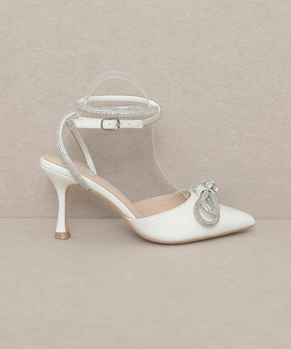 OASIS SOCIETY Chelsea - Bow Front Kitten Heel