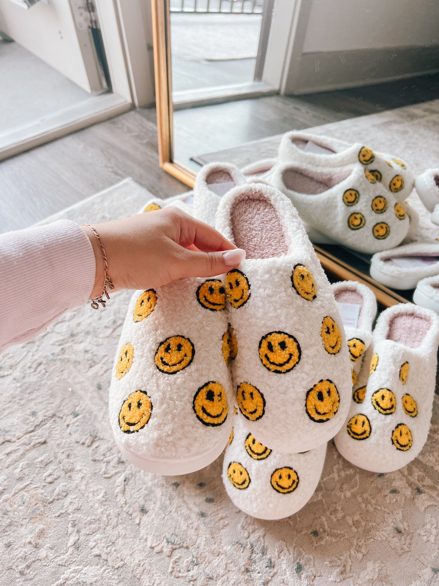 So Smiley Slippers