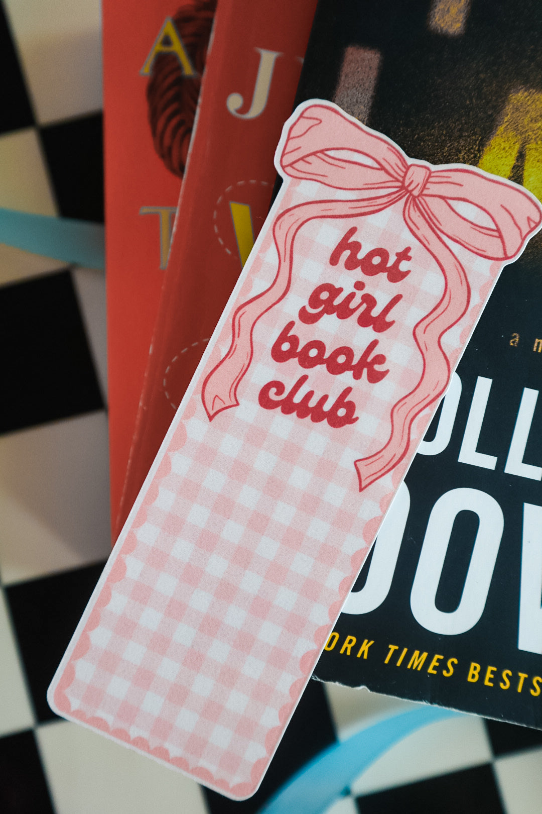 Hot Girl Book Club Bookmark