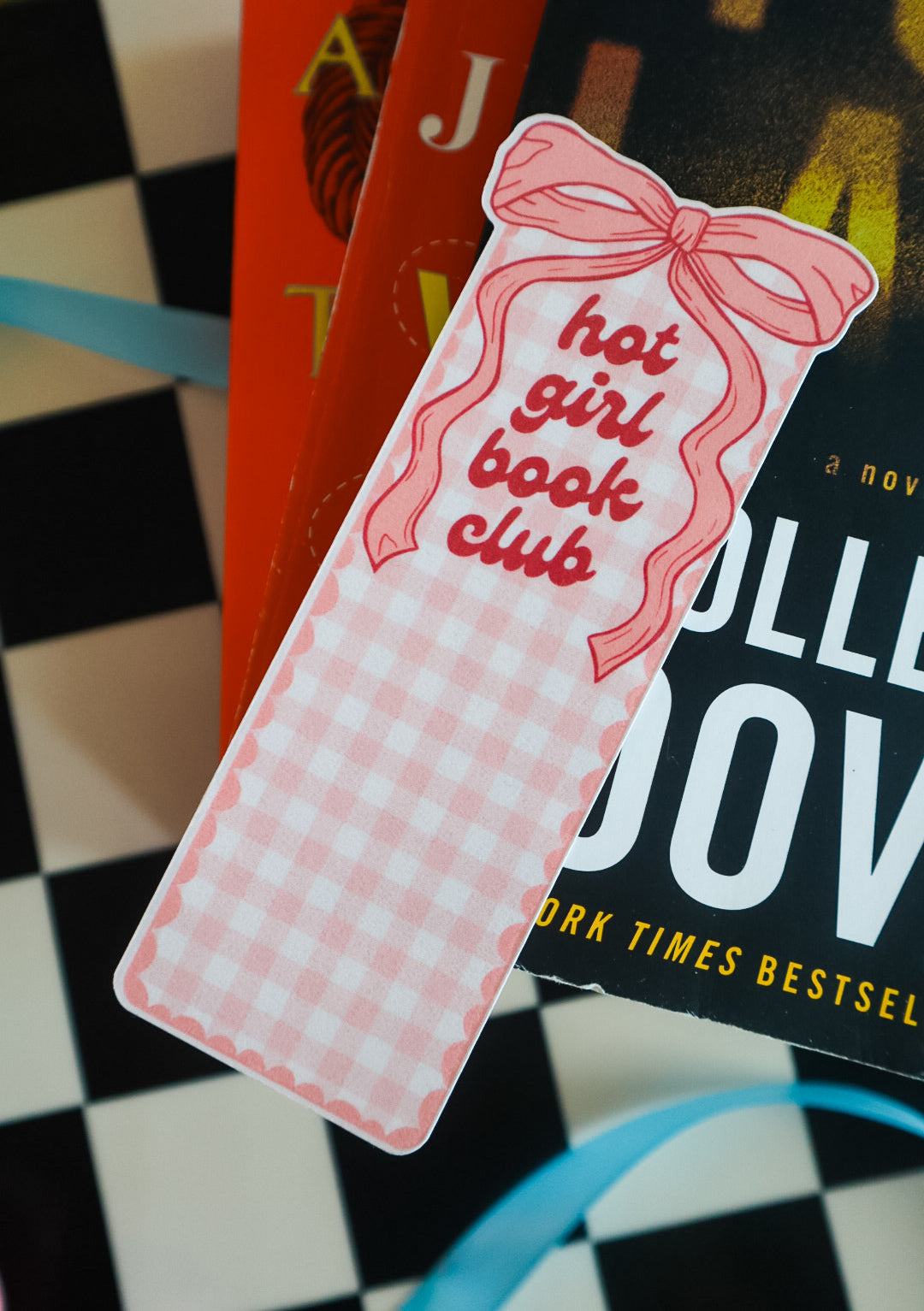 Hot Girl Book Club Bookmark